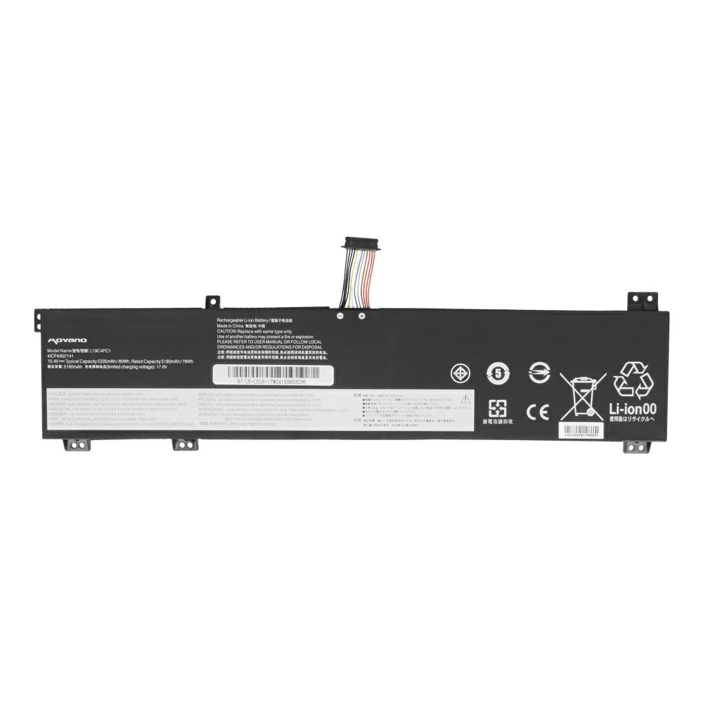 Batería compatible para portátil LENOVO L19C4PC1 15.4V 5180mAh Movano - Imagen 5