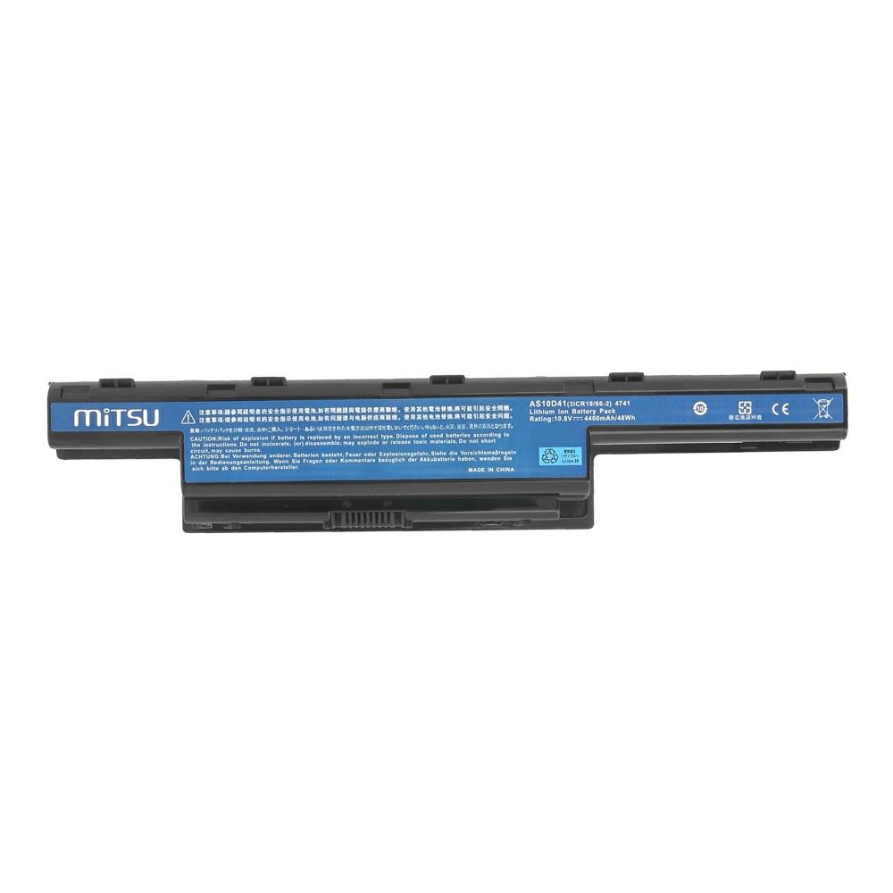 Batería compatible para portátil ACER AS10D51 11.1V 4400 mAh Mitsu - Imagen 5