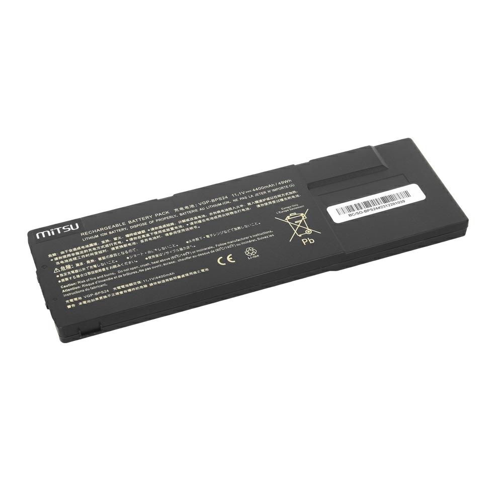 Batería compatible para portátil SONY BPS24 11.1V 4400 mAh Mitsu - Imagen 2