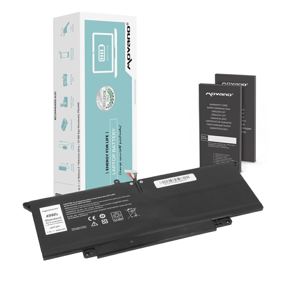 Batería compatible para portátil DELL 7310 7.7v 6400 mAh Movano