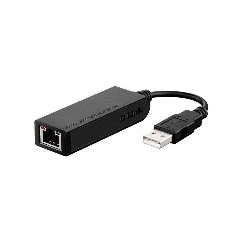 Adaptador conversor USB 2.0 a Ethernet RJ45 / D-Link / DUB-E100