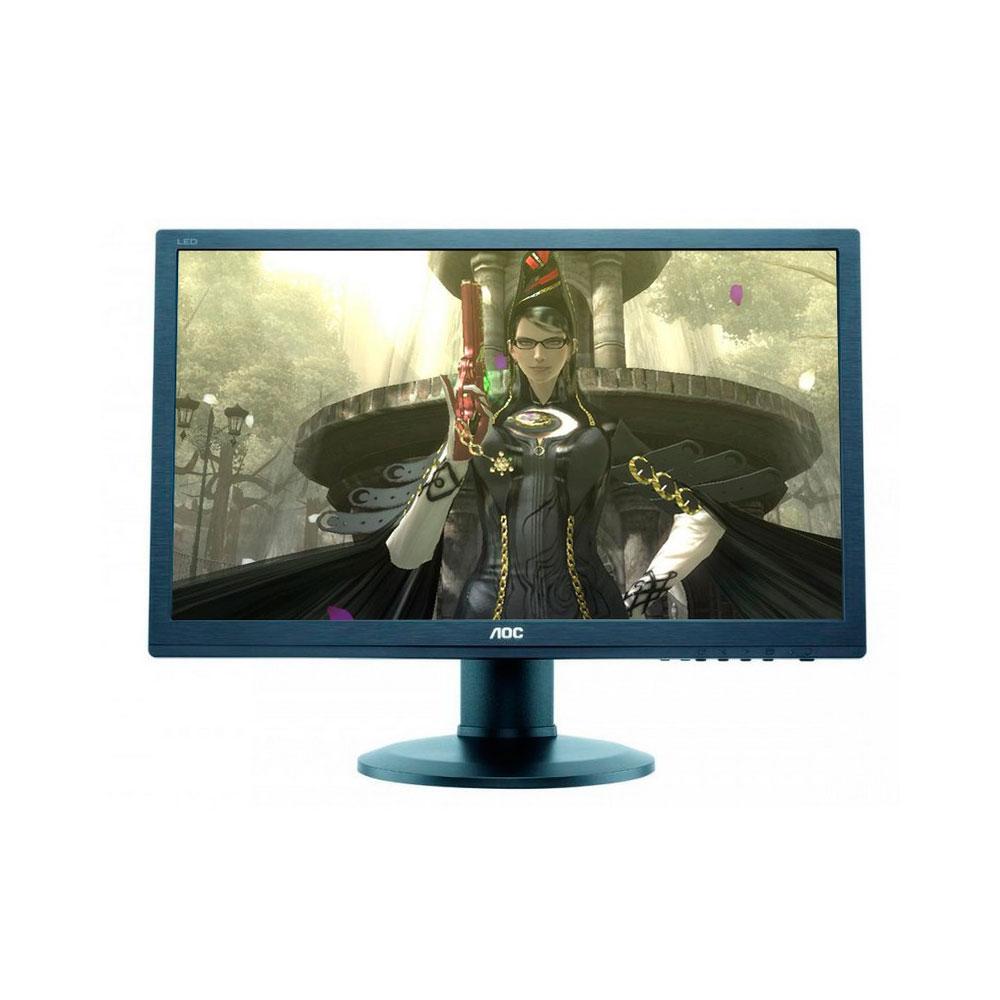 Monitor Reacondicionado Led AOC E2475PWJ 23.6 / Altavoces integrados / VGA-DP-HDMI / Negro / CABLE CORRIENTE INCLUIDO"
