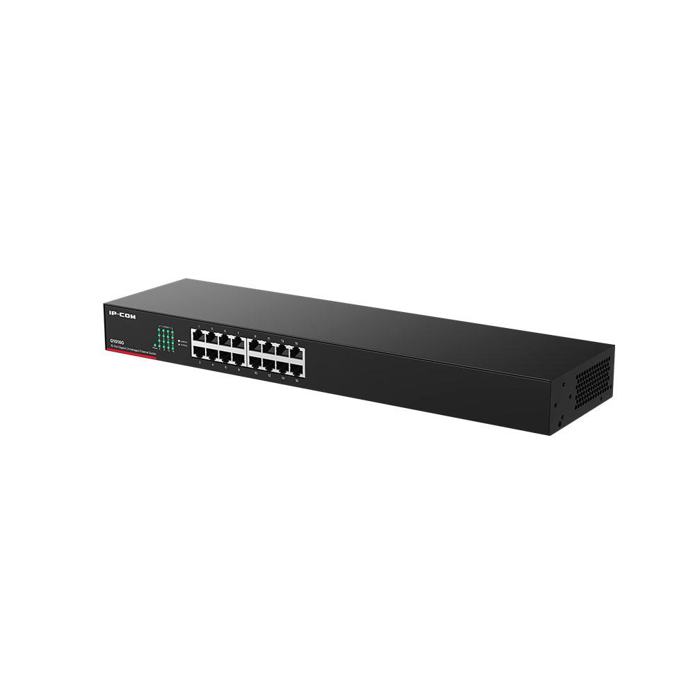 Switch 16p 10/100/1000 Gigabit No gestionable IP-COM / Carcasa metálica / G1016G - Imagen 2