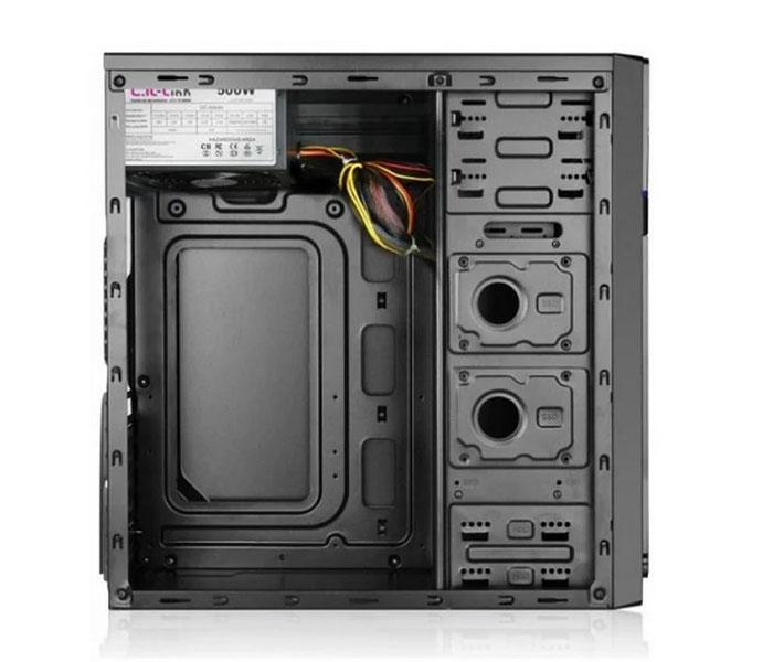 Caja Micro ATX L-Link Kluster + Fuente 500W / USB 3.0 / Negra - Imagen 3