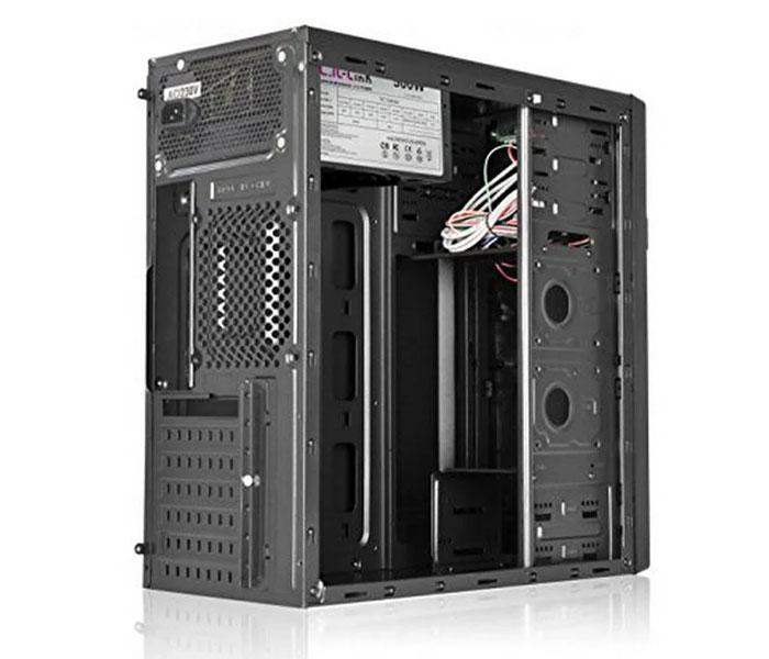 Caja Micro ATX L-Link Kluster + Fuente 500W / USB 3.0 / Negra - Imagen 4