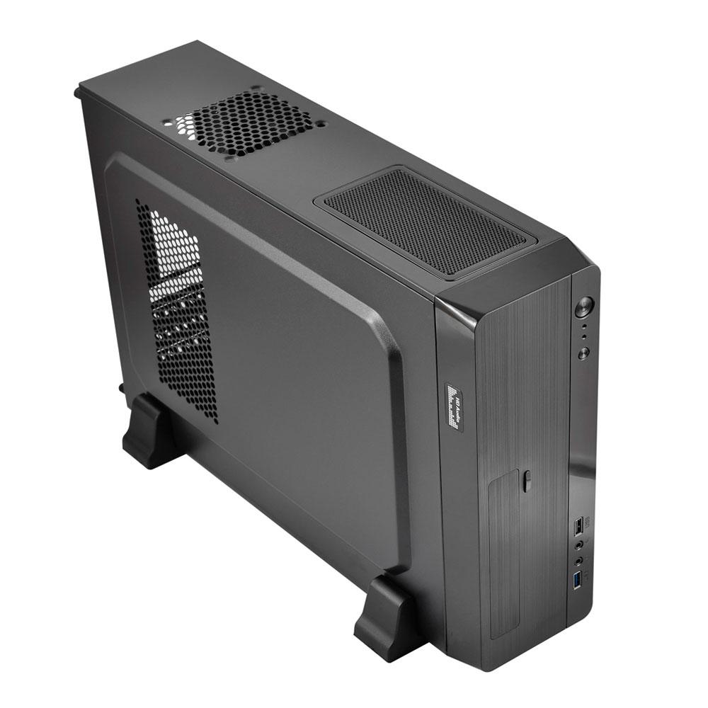 Caja Slim Micro ATX L-Link Magna + Fuente 500W / USB 3.0 / Negra - Imagen 4