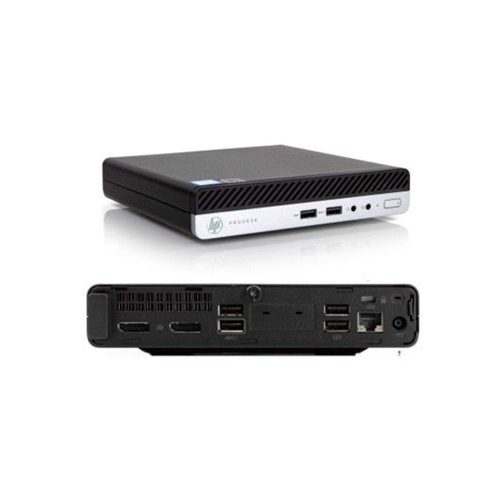Ordenador Reacondicionado MINI HP Prodesk 400 g4 / i5-8th / 16Gb / 512Gb M2 / Win 10 Pro / Sin cable trebol / con VGA