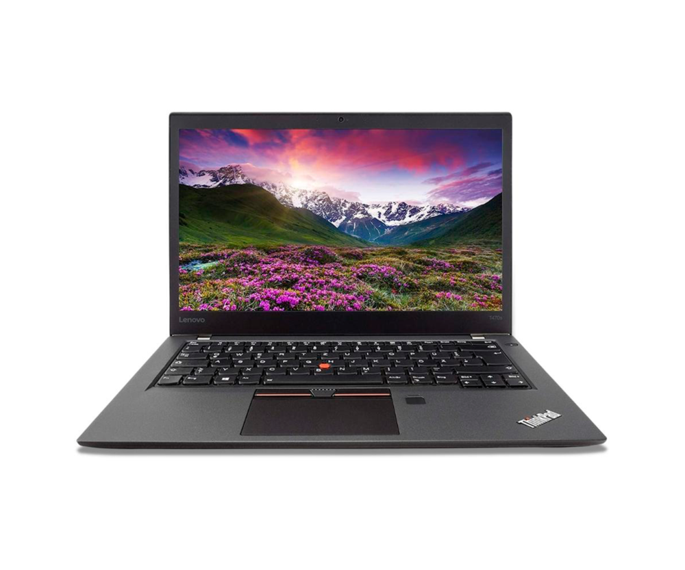 Portátil Reacondicionado LENOVO Thinkpad T470S 14 / i7-6th / 8Gb / 256Gb SSD M2 / Win 10 Pro / Tedado español / Grado A"