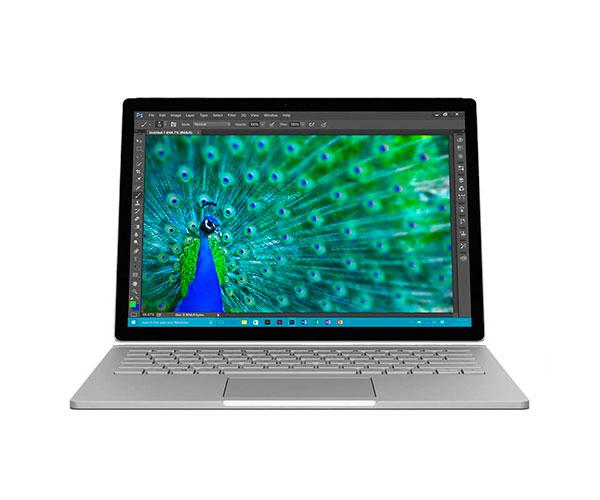 Portátil Reacondicionado Microsoft Surface Book 1 13 táctil / i5-6300U / 8gb / 128gb Ssd / Win 10 Pro / Teclado kit de pegatinas de conversión / Sin lápiz / Grado A"