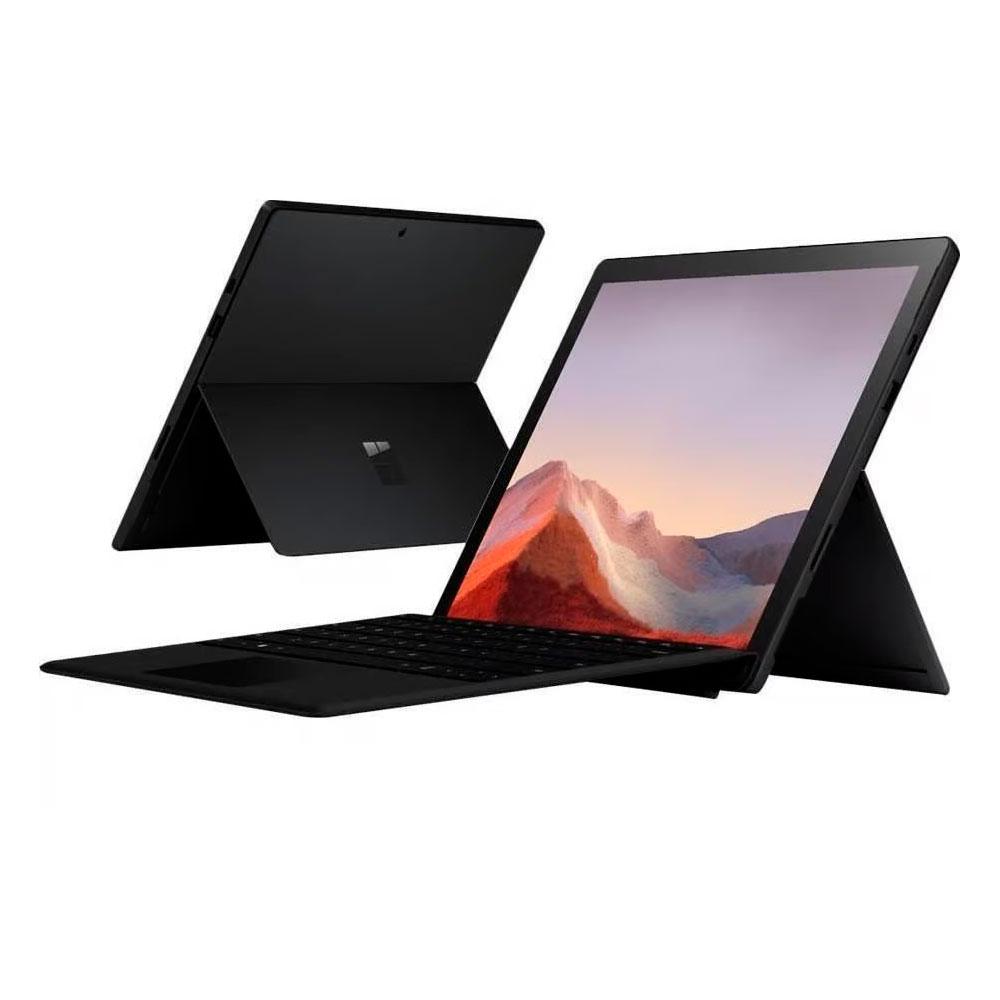 Portátil / Tablet Reacondicionado Microsoft Surface Pro 7+ 1960 12.3 táctil / I5-11th / 8GB / 256Gb SSD / Win 10 Pro / Teclado con kit de conversion / Negro / Grado A"