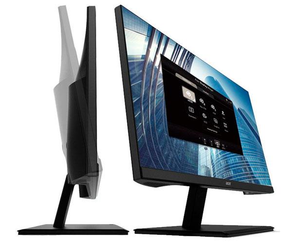 Monitor Acer V227Q 21.5 / Full Hd / IPS Led / 5ms / DP - Vga - Hdmi / Negro" - Imagen 2